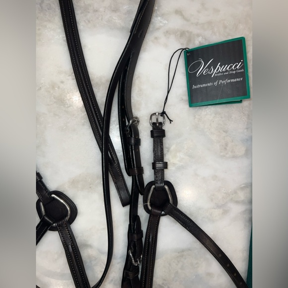 Vespucci Square Raised Figure-8 Bridle, brand new! Cob size - Picture 10 of 12
